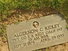 Pvt Algernon C Ridley