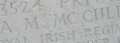 Pvt Allan Mills McCullagh Pvt Allan Mills McCullagh