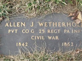Pvt Allen J Wetherhold Pvt Allen J Wetherhold