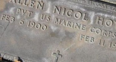Pvt Allen Nicol Hoyt