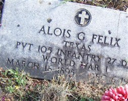 Pvt Alois George Felix