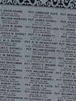 Pvt Ambrose Agee Pvt Ambrose Agee