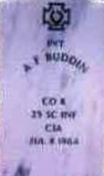 Pvt Archibald F Buddin