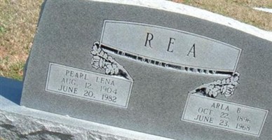 Pvt Arla B. Rea Pvt Arla B. Rea
