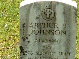 Pvt Arthur T Johnson
