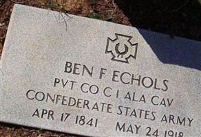 Pvt Ben F Echols
