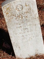 Pvt Benjamin F. Cook Pvt Benjamin F. Cook