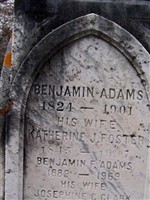 Pvt Benjamin Foster Adams Pvt Benjamin Foster Adams