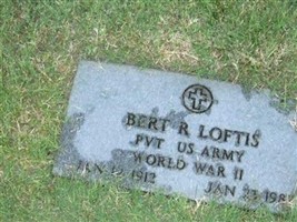 Pvt Bert R. Loftis
