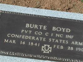 Pvt Burte Boyd