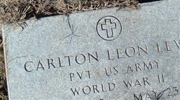 Pvt Carlton Leon Lewis Pvt Carlton Leon Lewis