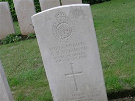Pvt Cecil Harry Robinson Pvt Cecil Harry Robinson
