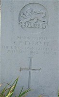Pvt Charles Edward Everett Pvt Charles Edward Everett