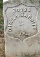 Pvt Charles H Babbitt Pvt Charles H Babbitt
