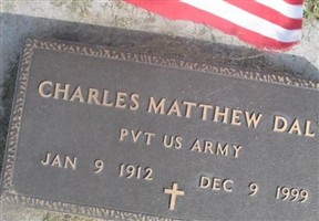 Pvt Charles Matthew Daly Pvt Charles Matthew Daly