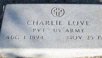 Pvt Charlie Love