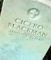 Pvt Cicero Blackman