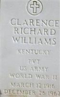 Pvt Clarence Richard Williams
