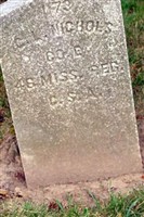 Pvt Claudius L. Nichols