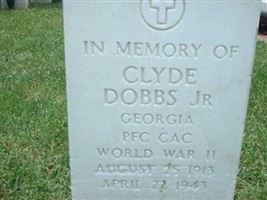 Pvt Clyde Dobbs, Jr