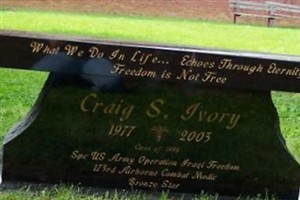 Pvt Craig S Ivory