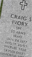 Pvt Craig S Ivory Pvt Craig S Ivory