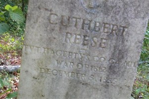 Pvt Cuthbert Reese Pvt Cuthbert Reese