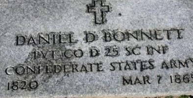 Pvt Daniel D. Bonnett