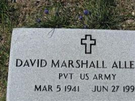 Pvt David Marshall Allen, Jr