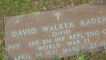 Pvt David Walker Rader Pvt David Walker Rader