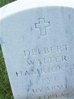 Pvt Delbert Walter Hamrick, Jr Pvt Delbert Walter Hamrick, Jr
