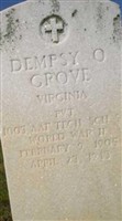 Pvt Dempsy O. Grove Pvt Dempsy O. Grove