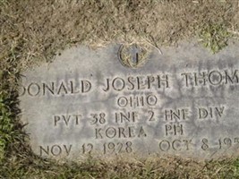 Pvt Donald Joseph Thomas