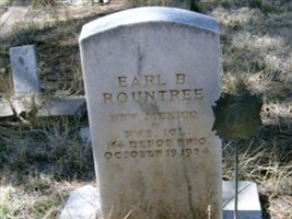 Pvt Earl B. Roundtree