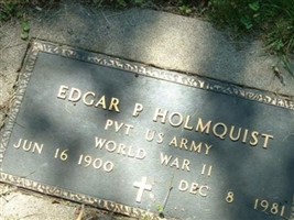 Pvt Edgar P. Holmquist (2013249.jpg) Pvt Edgar P. Holmquist (2013249.jpg)
