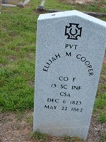 Pvt Elijah Monroe Cooper Pvt Elijah Monroe Cooper