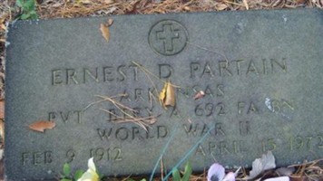 Pvt Ernest D. Partain