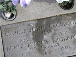Pvt Ernie Joseph Eagleton