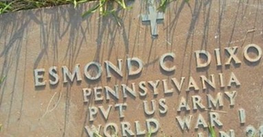 Pvt Esmond C Dixon Pvt Esmond C Dixon