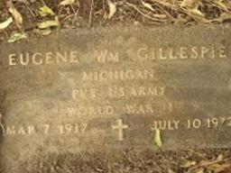 Pvt Eugene William Gillespie