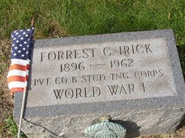Pvt Forrest C Irick Pvt Forrest C Irick