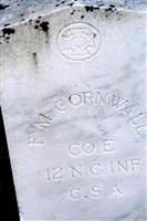 Pvt Franklin M Cornwall Pvt Franklin M Cornwall