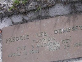 Pvt Freddie Lee Dempsey Pvt Freddie Lee Dempsey
