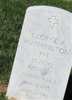 Pvt George A Washington