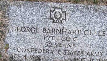 Pvt George Barnhardt Cullen