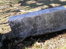 Pvt George Calvin Miller