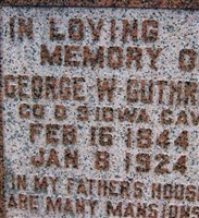 Pvt George Washington Guthrie