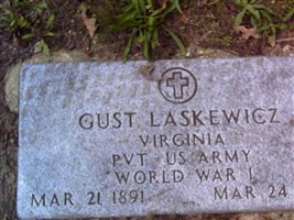 Pvt Gust Laskewicz