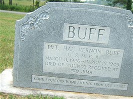 Pvt Hal Vernon Buff