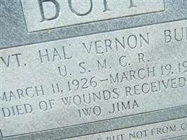 Pvt Hal Vernon Buff